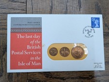 Isle man 1971 coin set - isle,
