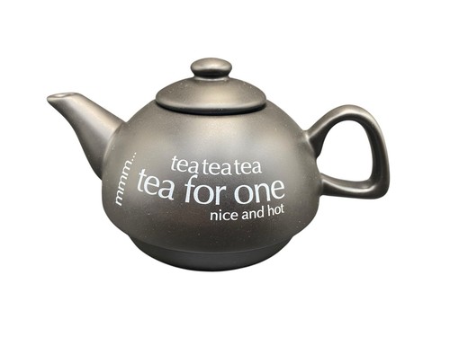 Dark brown teapot for - dark, one