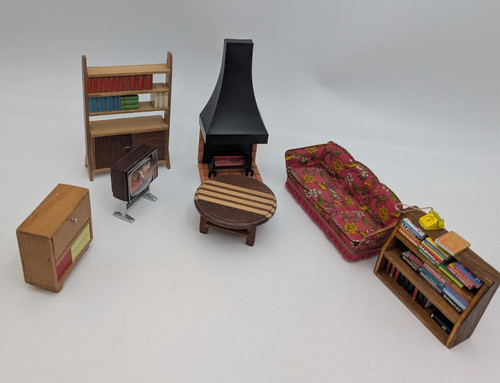 Vintage lundby dolls house - lundby,