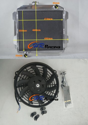Aluminum radiator fan for - aluminum, radiator+fan