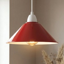 Vintage Metal Lamp Shades