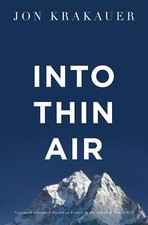 Into Thin Air, Jon Krakauer, Like New, Paperback