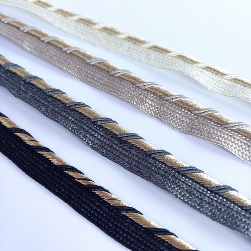 Luxury twisted gold lurex