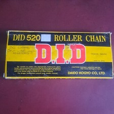 DID 520 Roller Chain 96 Links Genuine Original Motorcycle Incl Split Link