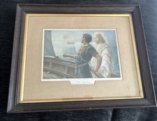 Harold Copping Life’s Sunrise Christ At The Helm Victorian Print Religious Art