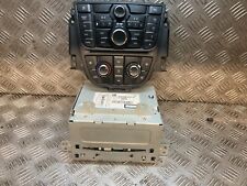 VAUXHALL ASTRA 2010 1.7SRI CDTI MK6 5DR CD PLAYER HEATER CONTROL PANNEL 13346050