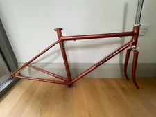 Chas Roberts steel Bike frame, Reynolds 725, Audax frame
