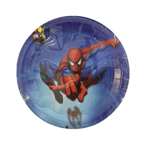 Spiderman plate marvel - spiderman,