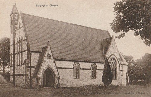 Old postcard ballyeglish coi - postcard-ballyeglish,