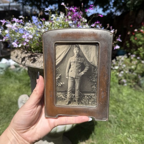 Antique silver plate ww1 - antique,