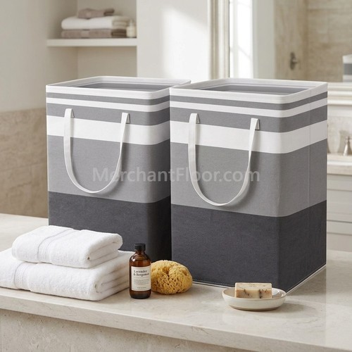 Pack laundry basket - 2, hamper