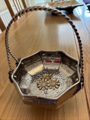 Pretty plated bowl decorative - plated,