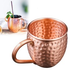 520ML Pure Copper Mug Cup for