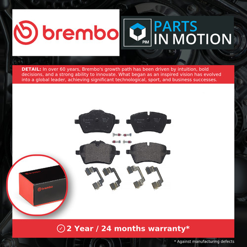 Brake pads set front p06086 - pads,
