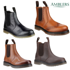 Mens Leather Dealer Boots