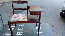 Vintage Gossip Bench Wooden