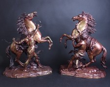 Pair Bronze 19thC French