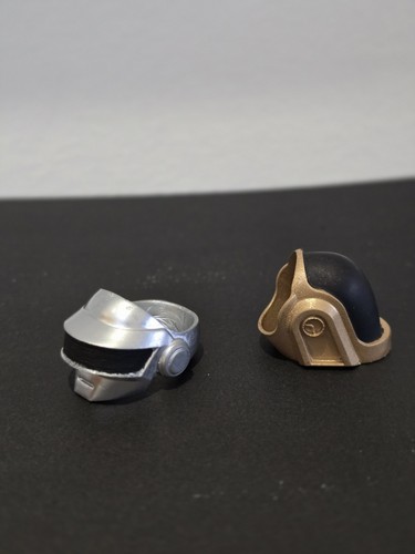 Daft punk helmet rings men - daft,
