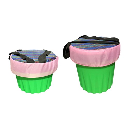 Small garden stool round tea - small,