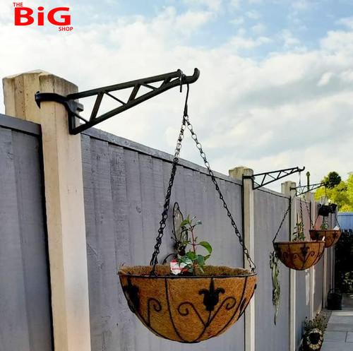 Hanging basket brackets - hanging,