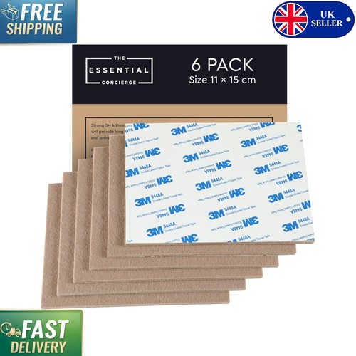 Pack felt floor protectors - 6,