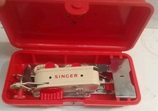 Vintage Singer sewing machine Buttonhole Attachment 86718 Boxed + Instructions B
