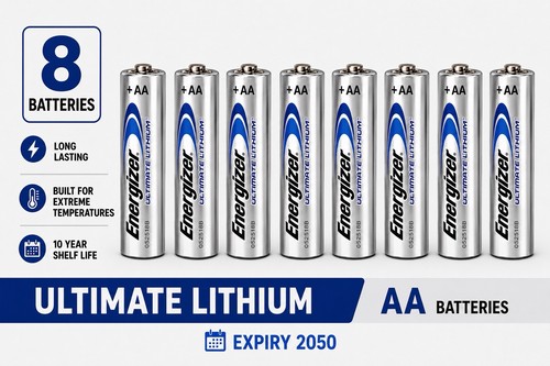 Exp 2050 energizer 8 aa - 2050*, x