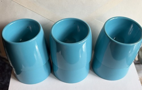 Vintage melamine egg cups - ,