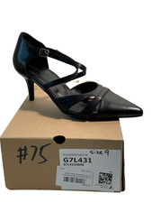 Coutgo Black Faux Leather