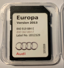 Genuine Audi A1 A6 A7 Q3 RMC Maps Sat Nav SD Card 2013 8X0919884E
