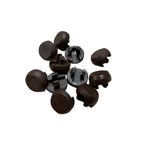 Round upvc drainage cap - round,