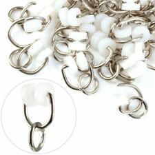 100 x METAL CURTAIN TRACK/RAIL RUNNERS GLIDERS Hanging Glider Wheels FREE POST