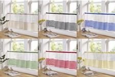 Voile gingham kitchen bathroom - kitchen,