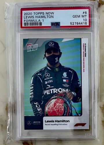 2020 lewis hamilton topps - topps, now