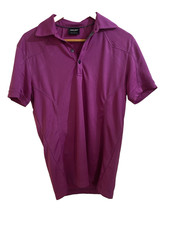 Galvin Golf Polo Shirt Men’s Top Brown Size Small Good Condition Sportswear