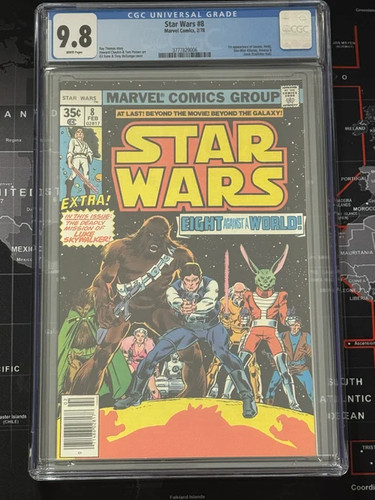 Star wars cgc 8 - wars, 9.8