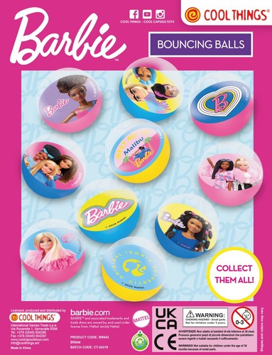 100 32mm barbie themed - barbie, jet