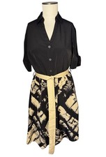 The Limited Black Tan Button