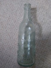 Antique The Star Whitstable Kent Mineral Water Co LTD Crown Top Glass Bottle