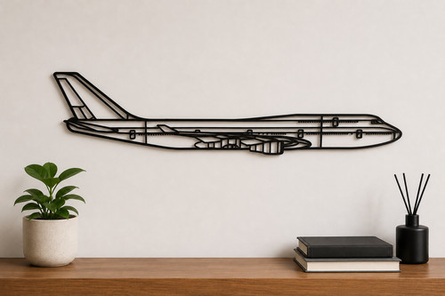 Printed boeing 747 400 wall - printed, 747-400