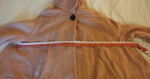 Zara pink wool cape size - wool,