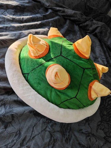 Bowser shell large plush - bowser, soft