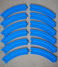 Tomy Tomica Curved Track x 12 ~ VGC and Clean