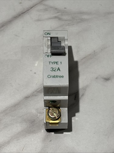 Crabtree sb6000 32a - 32a, 1-pole