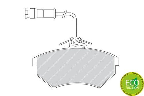 New brake pad - pad,