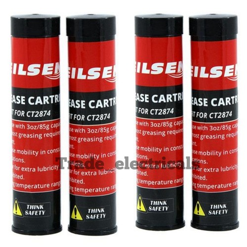 3oz grease gun cartridge - 4, x