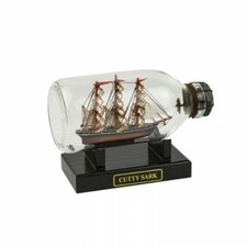 Cutty Sark Model Ship in A Bottle British Clipper National Historic Fleet 14cm