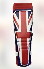 FLAT UNION JACK VINYL KICKPADS AMA BRAND wrestling MMA judo sports Jui Jitsu Red