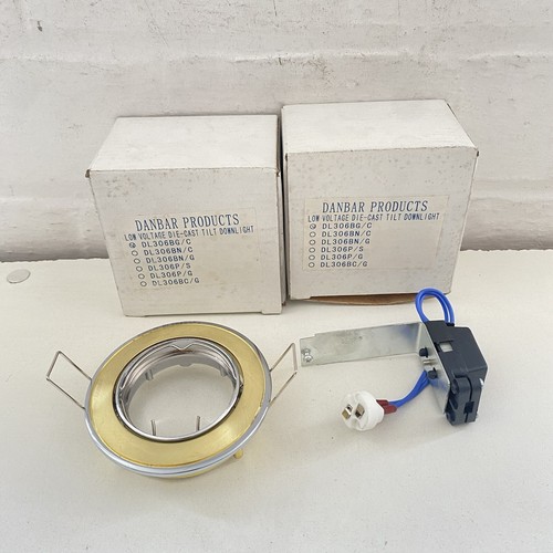 Brass downlight joblot - downlight,