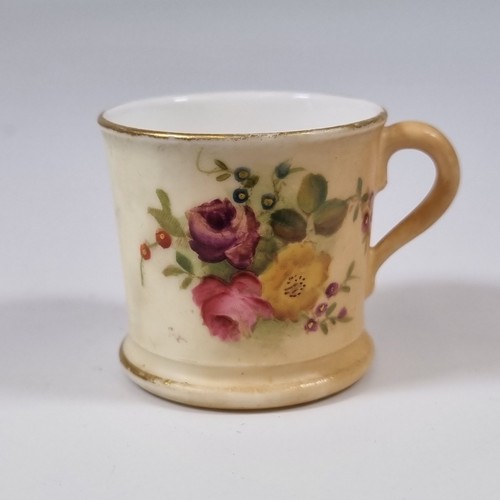 Royal worcester miniature mug - royal,